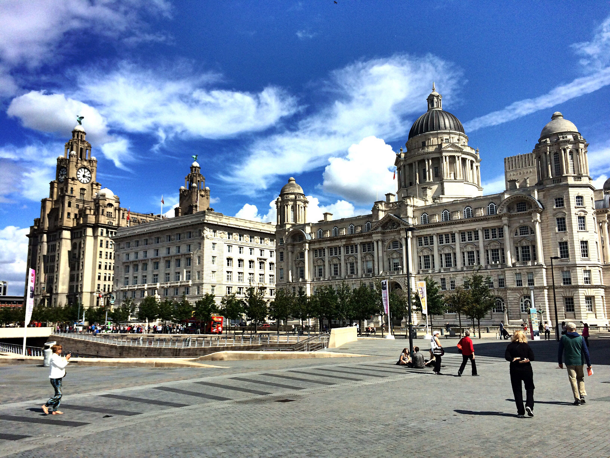 Three Graces - A Walking Tour of #Liverpool’s #UNESCO World Heritage Sites #travel #UK