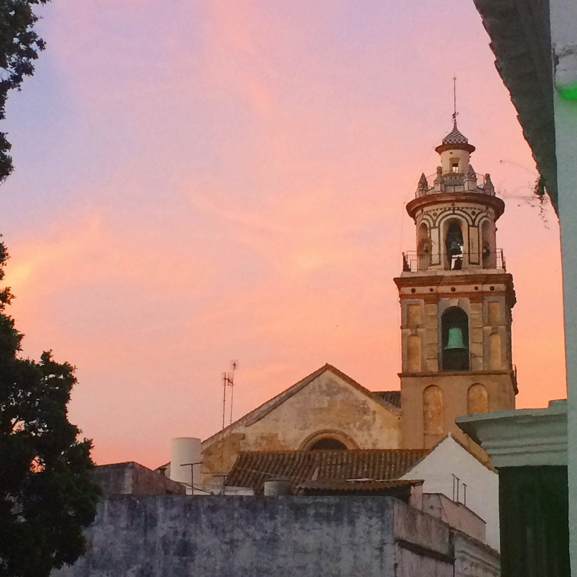 There are also beautiful churches all over town–like Nuestra Se~nora de la O—located just one block from the Castillo de Santiago.