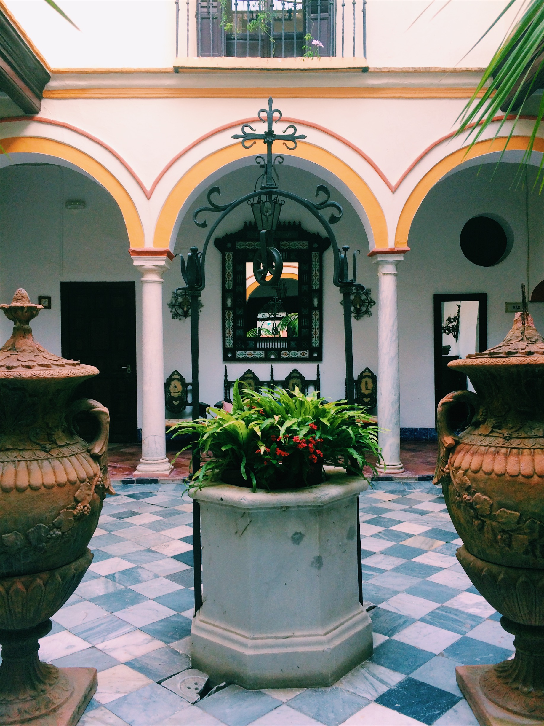 Inside Hotel Posada de Palacio