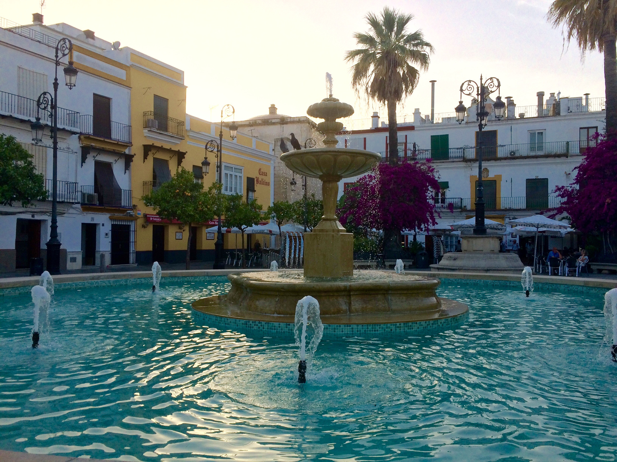 The Plaza de Cabildo – Sanlúcar’s main square