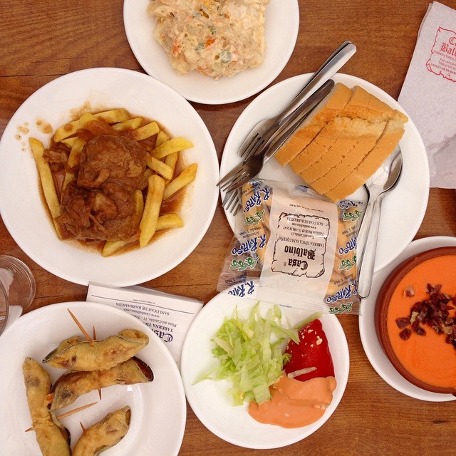 Traditional tapas at Casa Balbino