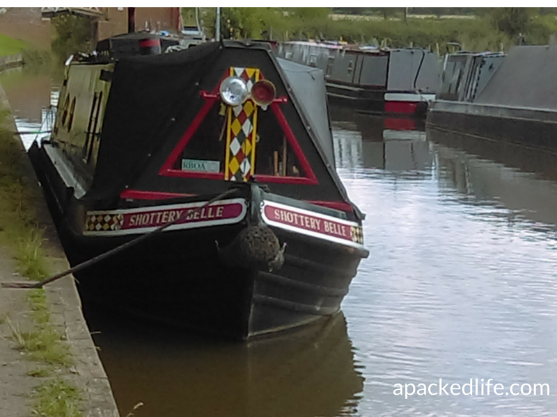Stratford-upon-Avon, England - Canal Boat on the Aqueduct at Wooton Wawen. Read this local's guide to Stratford-upon-Avon, Shakespeare's birthplace