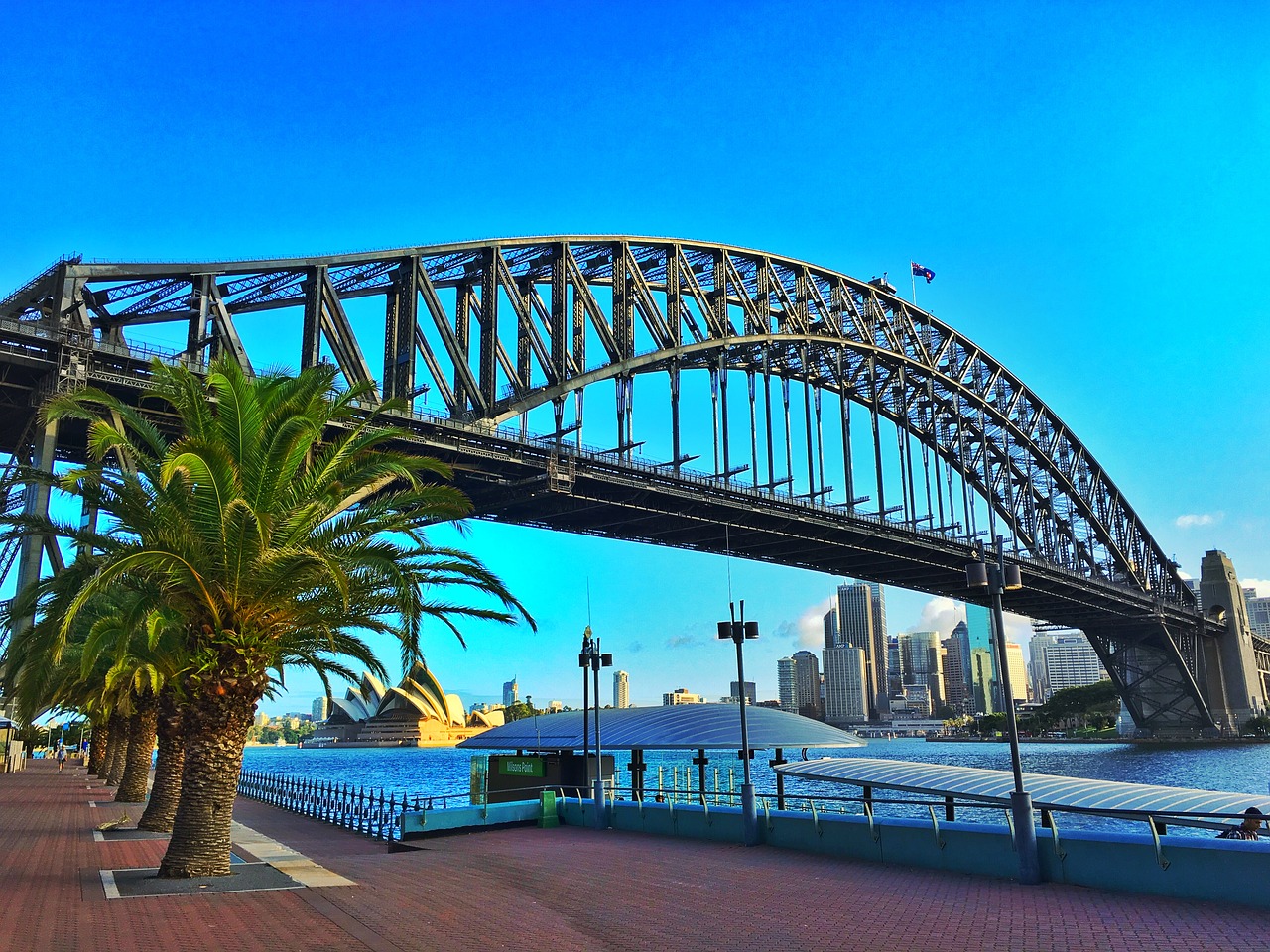 Sydney Harbour Bridge - one of the Sydney points of interest you must visit. Read this article and learn the top things to do in Sydney and usedul tips for visiting Sydney from a local. #sydney #sydneytrip #sydneyattractions #sydneyaustralia #australiatravel #sydneytravel