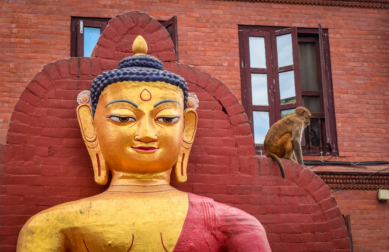 Swayambhunath Temple / Monkey Temple is one of the landmarks in Kathmandu. Discover 10+ amazing things to do in Kathmandu from this article and plan your Kathmandu itinerary with these recommendations!
