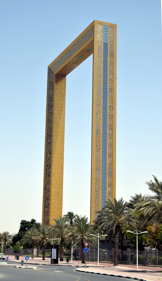 Dubai Frameis one of the things to see for free in Dubai. Discover more free things to do in Dubai from this ultimate budget guide to Dubai.