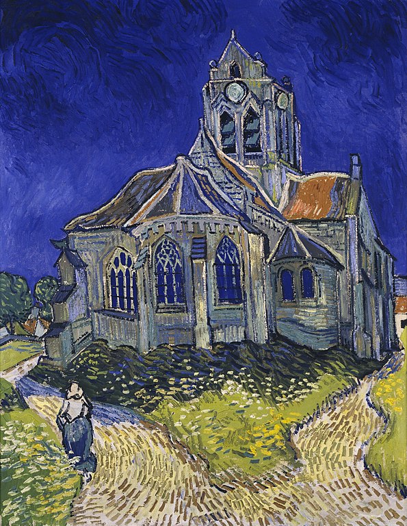 Vincent van Gogh - The Church in Auvers-sur-Oise - all you need to know before visiting the Orsay Museum, Paris