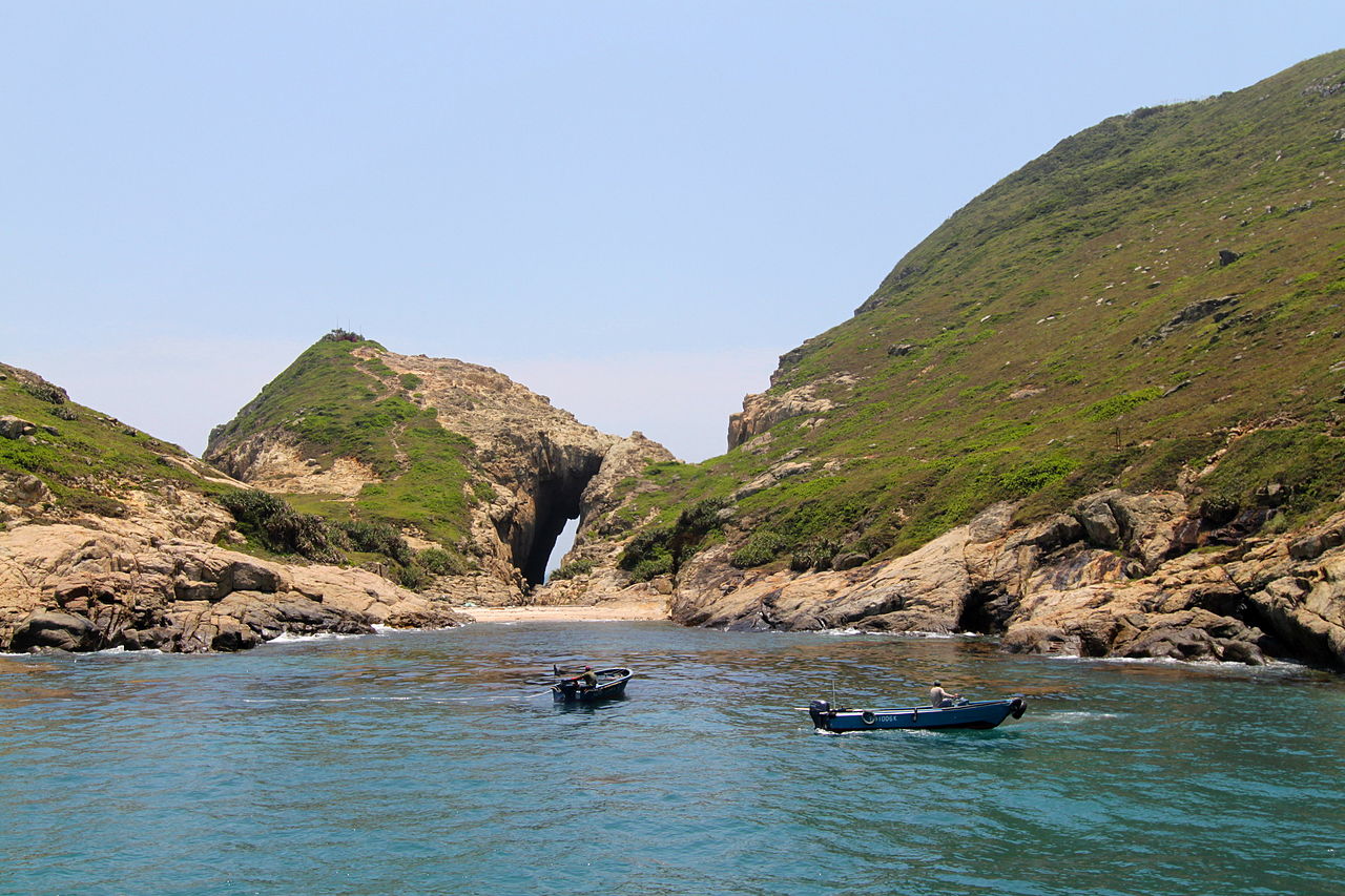 South Ninepin Island - Global Geopark in Hong Kong
