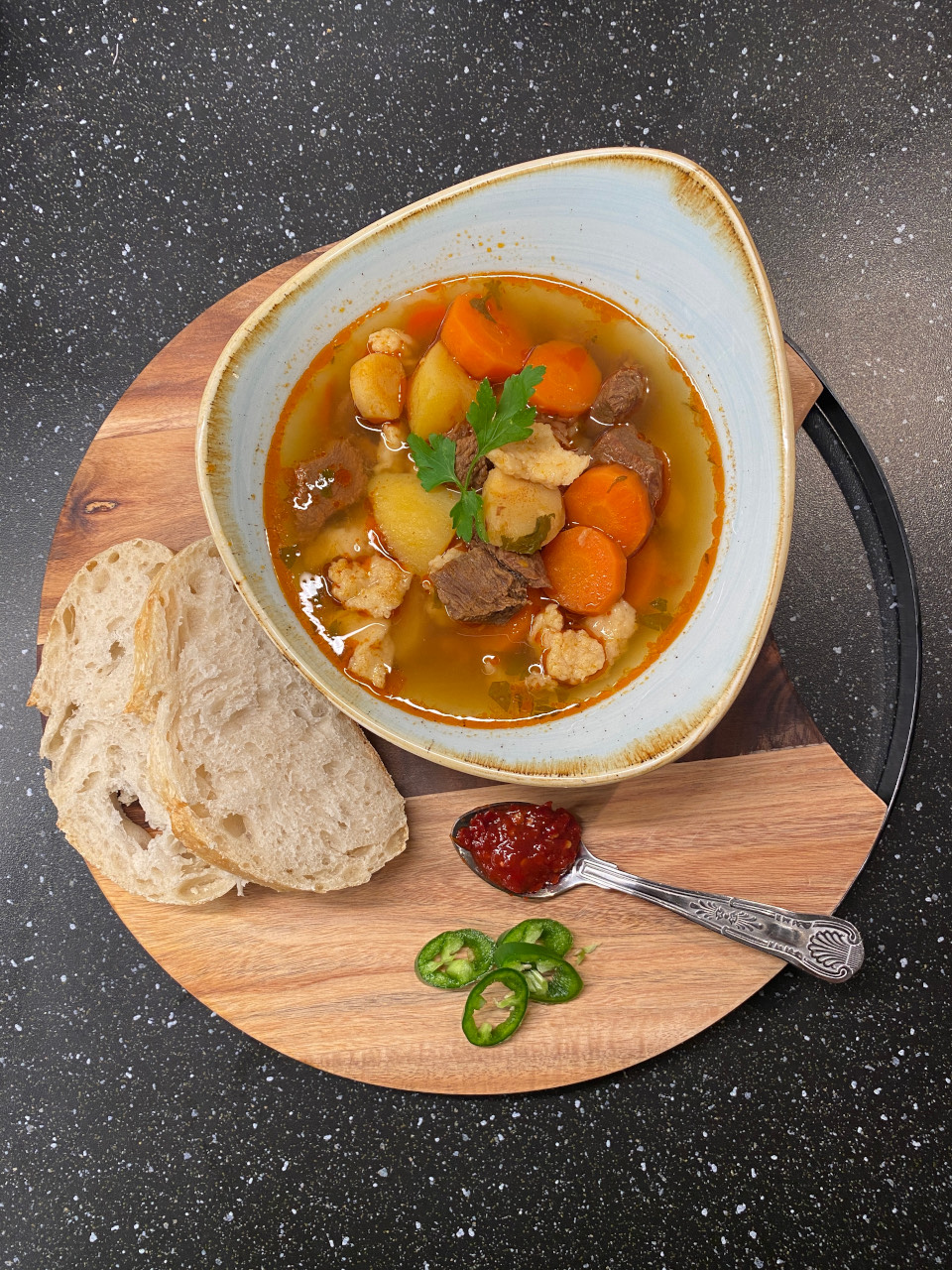 Traditional Hungarian Goulash Recipe. How to make the Hungarian beef goulash